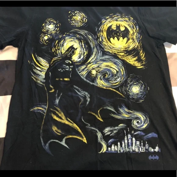 Batman Van Gogh shirt - Picture 2 of 3